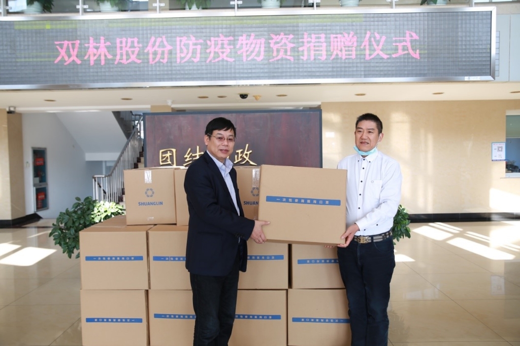 百乐博捐赠5万个口罩增援抗疫